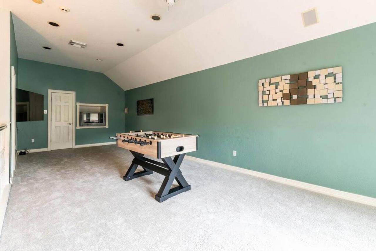 יוסטון Huge 6 Bedroom With Pool, Spa, 85 Inch Tv, Game Room מראה חיצוני תמונה